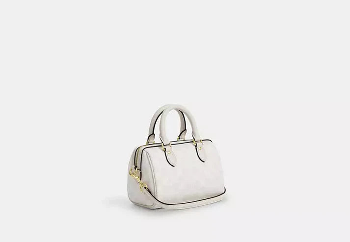 Mini sac bandoulière Rowan en toile exclusive